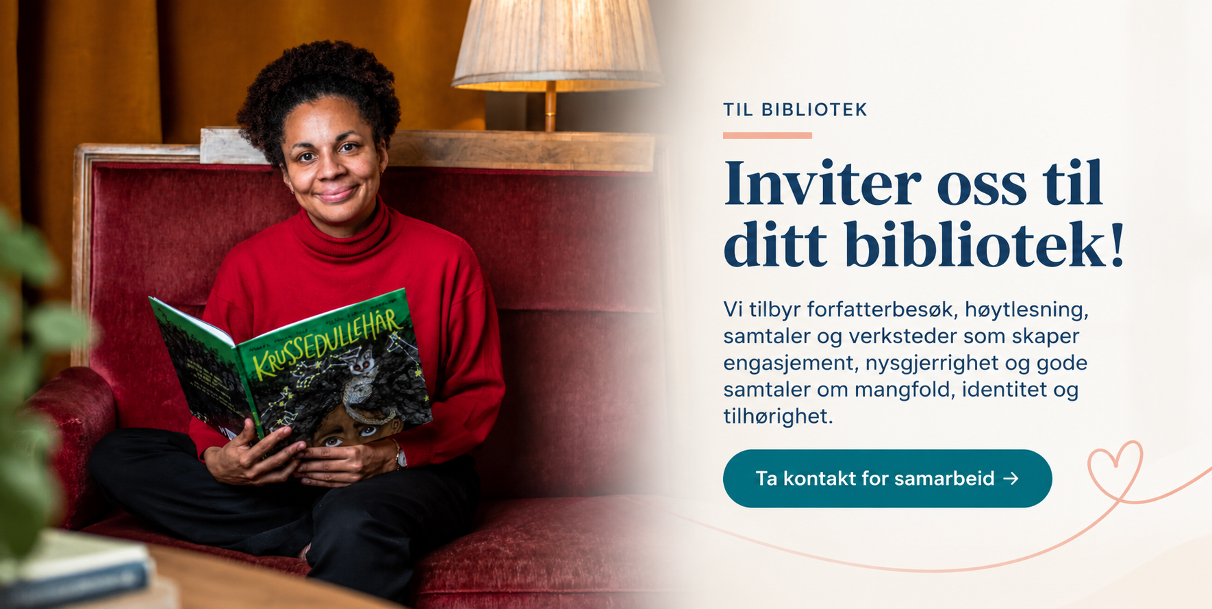 Forfatterbesøk og litteraturformidling fra BedreVi Forlag